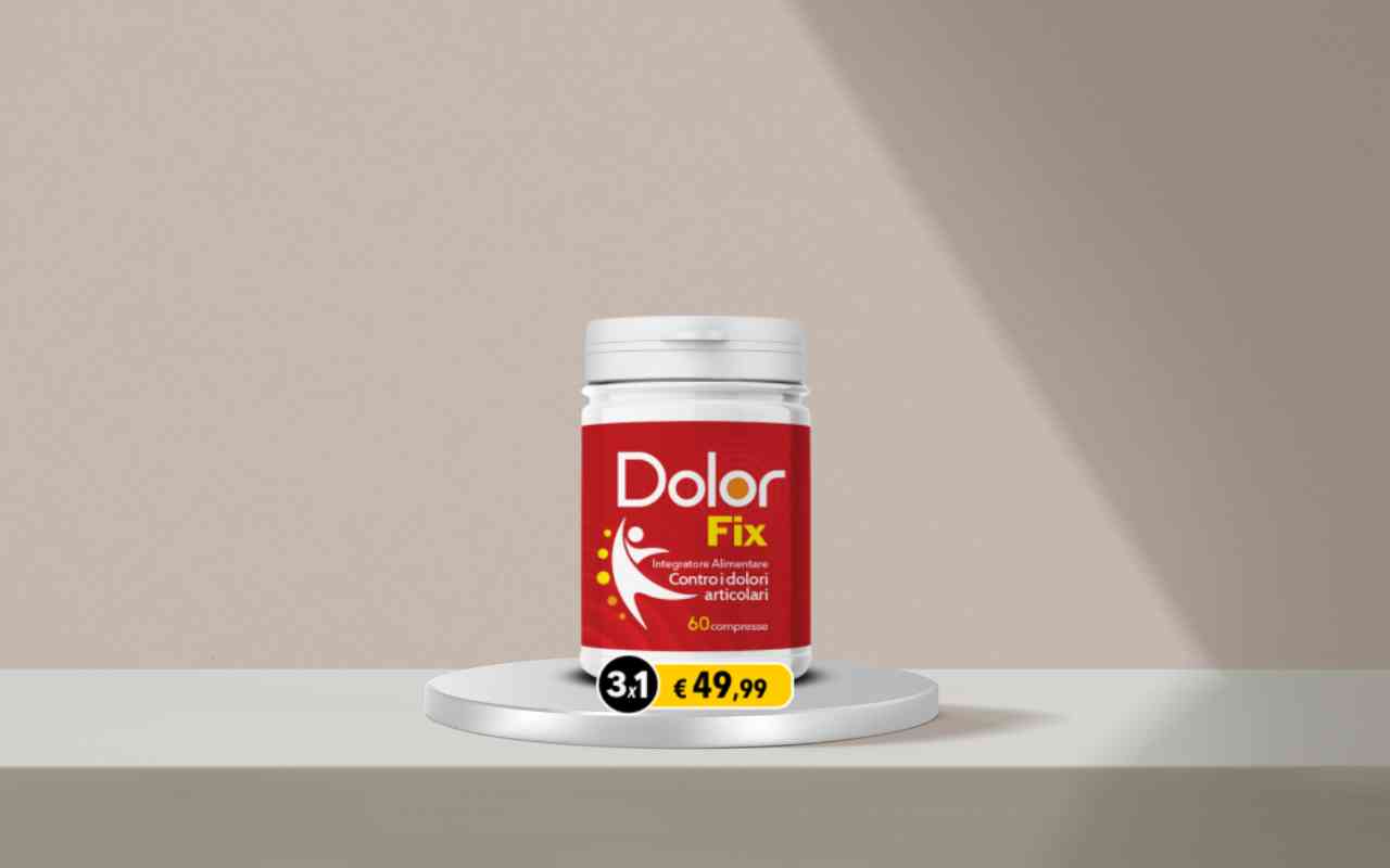 DolorFix: prova l’integratore naturale per dolori muscolari e recupero articolare