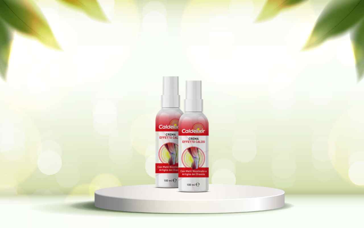 Prova ora Caldelixir: crema riscaldante naturale per dolori, in offerta esclusiva