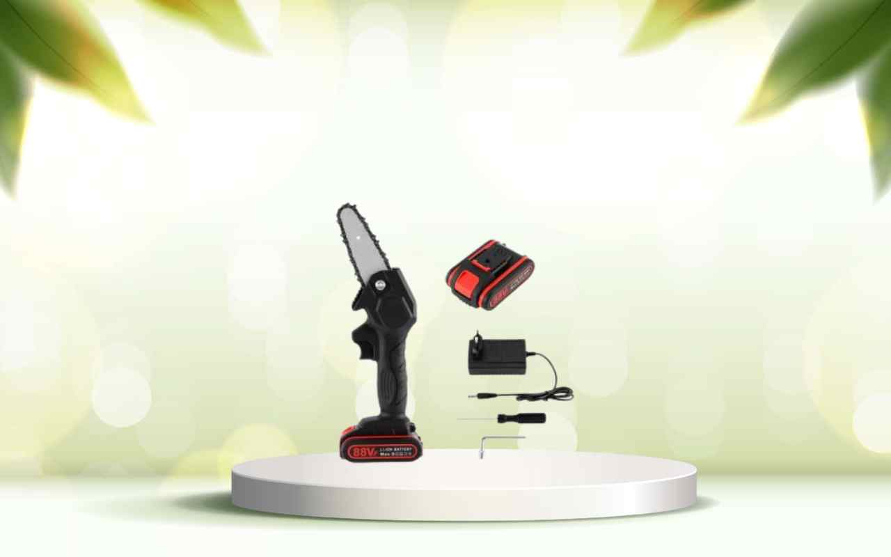 Scopri la mini motosega a batteria: il segreto per un giardino perfetto senza sforzo